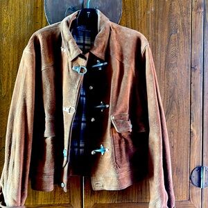 Men’s Ralph Lauren Suede Fireman Jacket